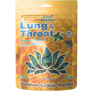 Golden Lotus Organic Lung & Throat Herbal Lozenges